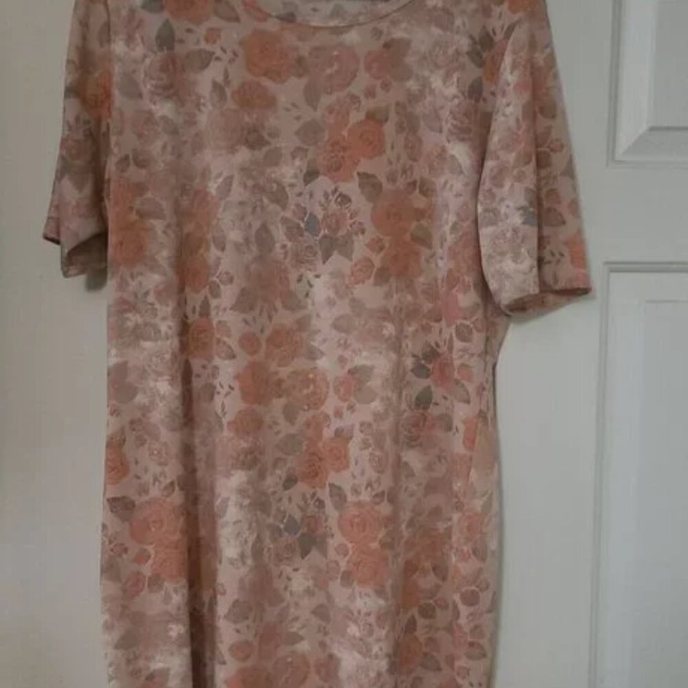 Lularoe Julia feminine vintage Rose EUC Size: 3XL